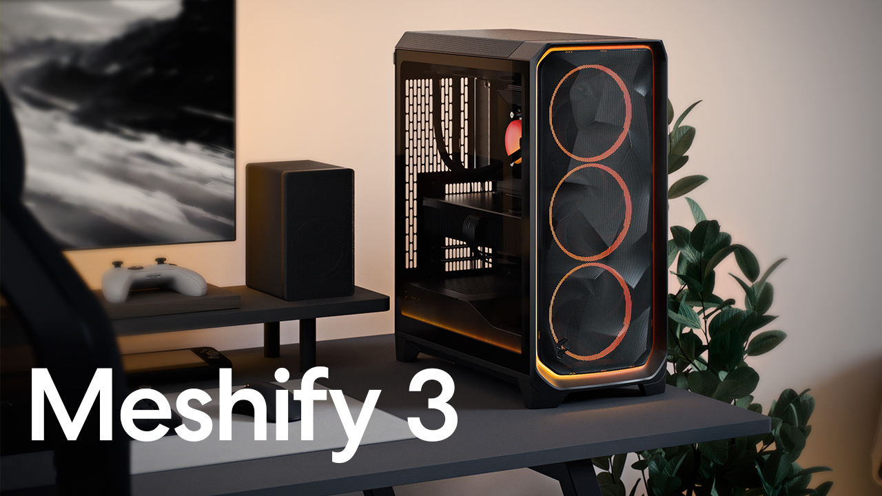 Fractal Design Meshify 3 XL Ambience Pro RGB Black TG with